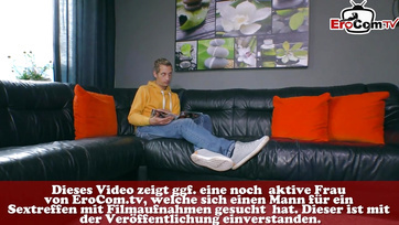Chciał wtedy ssać swojego kutasa kiełbasę od pulchnej niemieckiej szmaty Thumb