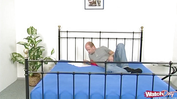 Ssał i pięścią uderzył Niemkę, zanim ją przeleciał twardy Thumb