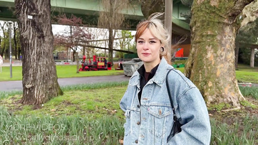 Na pierwszej randce słodka Niemka ssała i połykała moją spermę na szczycie diabelskiego młyna Thumb